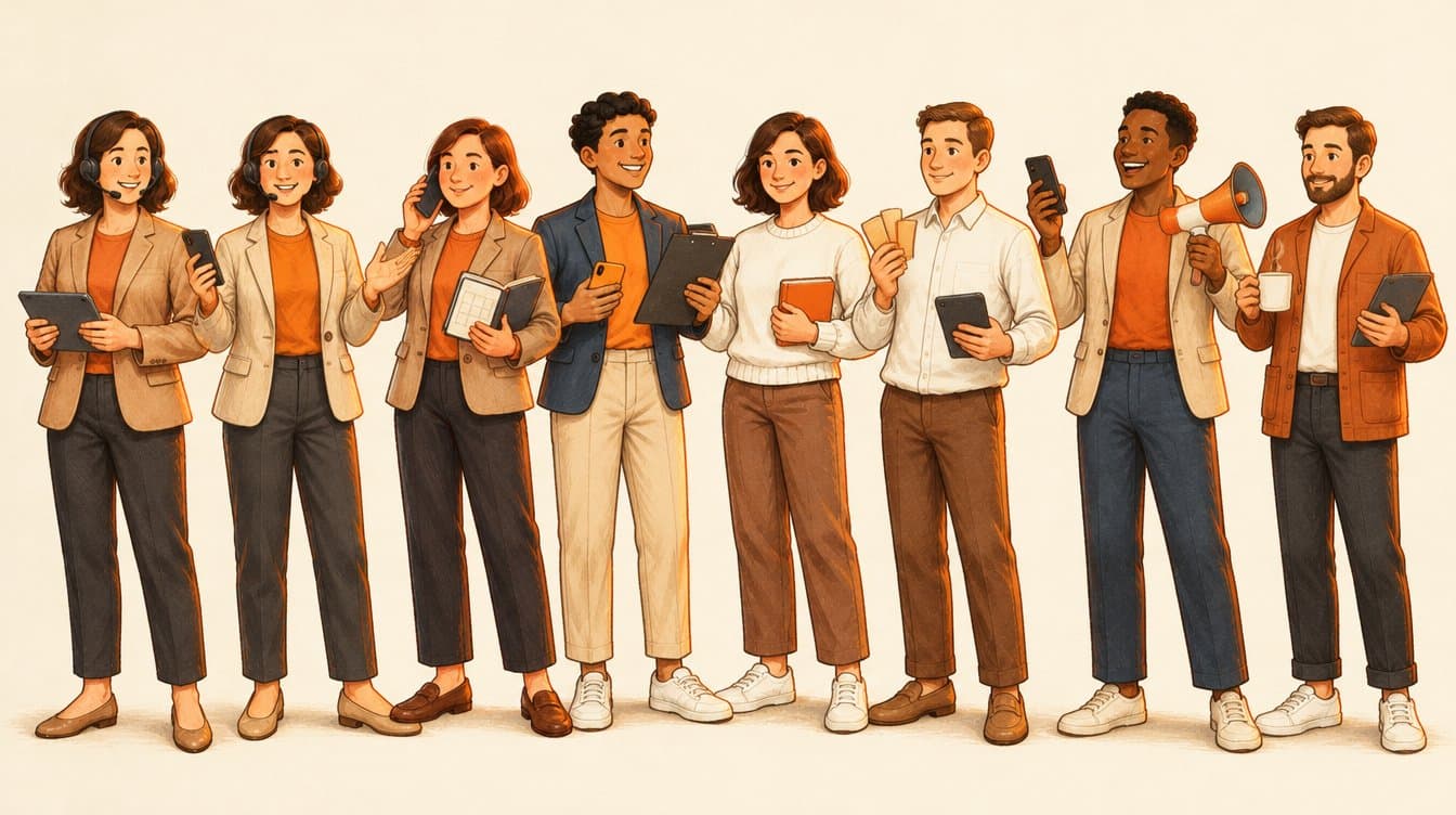 L’équipe des agents lemy